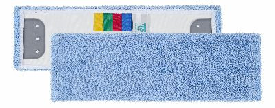 Vervangmop microblue microvezel 40x13 cm wet system TTS Vervangmop microblue microvezel 40x13 cm wet system TTS