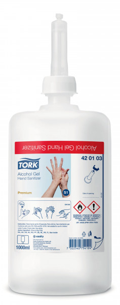 420103 Tork alcohol gel 6x1 l Tork 420103 Tork alcohol gel 6x1 l Tork