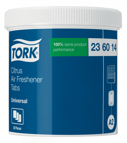 Tork luchtverfrisser schijfjes met citrusgeur A2 4x20 st Tork Tork luchtverfrisser schijfjes met citrusgeur A2 4x20 st Tork