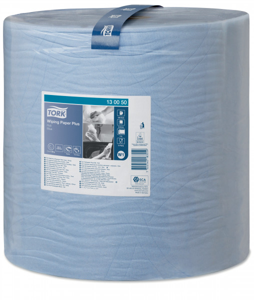 130050 Industrierol W1 blauw 2 lgs Tork 130050 Industrierol W1 blauw 2 lgs Tork