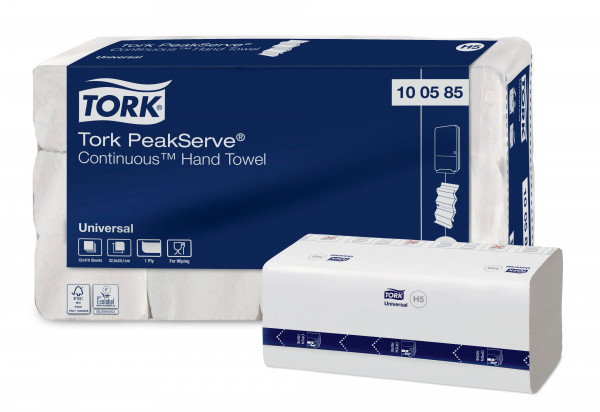 100585 Tork peakserve continue handdoek H5 4920 st Tork 100585 Tork peakserve continue handdoek H5 4920 st Tork