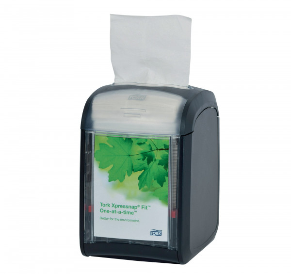 272900 Tork Xpressnap Fit Tabletop servetdispenser N14 zwart Tork 272900 Tork Xpressnap Fit Tabletop servetdispenser N14 zwart Tork