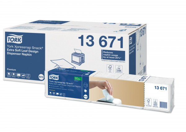 Tork expressnap snack dispenserservet N10 4000 st Tork Tork expressnap snack dispenserservet N10 4000 st Tork