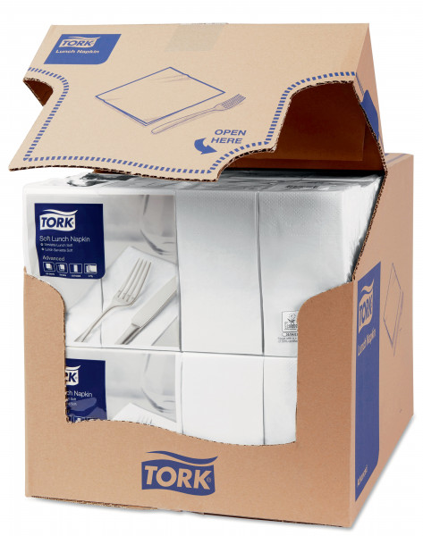 Tork Lunchservet 3-lgs 1/8 vouw Tork Tork Lunchservet 3-lgs 1/8 vouw Tork