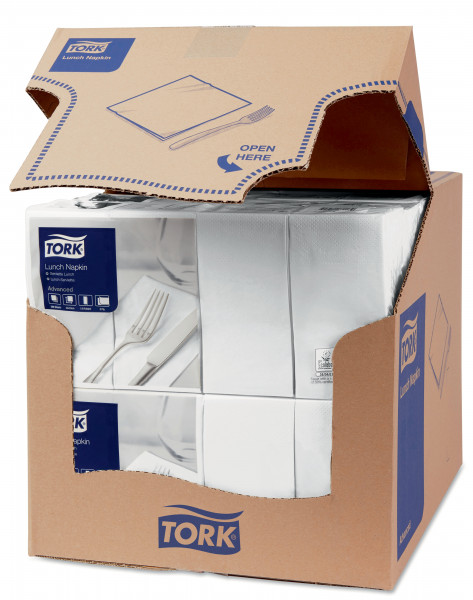 Tork Lunchservet 2 lgs 1/8 vouw Tork Tork Lunchservet 2 lgs 1/8 vouw Tork