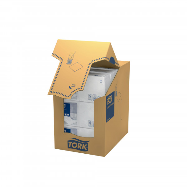 Tork Cocktailservet 2-lgs, 1/4 vouw,2400 st Tork Tork Cocktailservet 2-lgs, 1/4 vouw,2400 st Tork