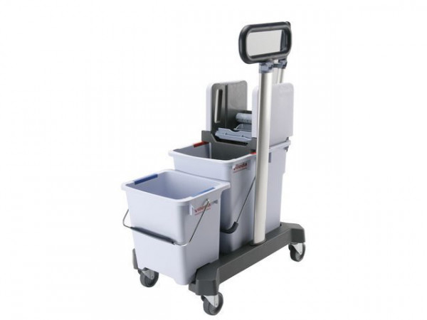 Dubbele emmerkit met verticale pers Vileda professional Dubbele emmerkit met verticale pers Vileda professional