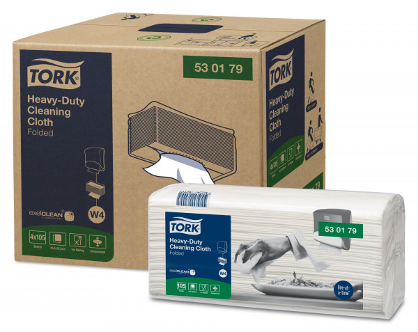 Gevouwen - Top-pak W4 wit Tork Gevouwen - Top-pak W4 wit Tork
