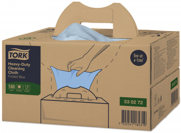 Gevouwen handy box W7 blauw Tork Gevouwen handy box W7 blauw Tork