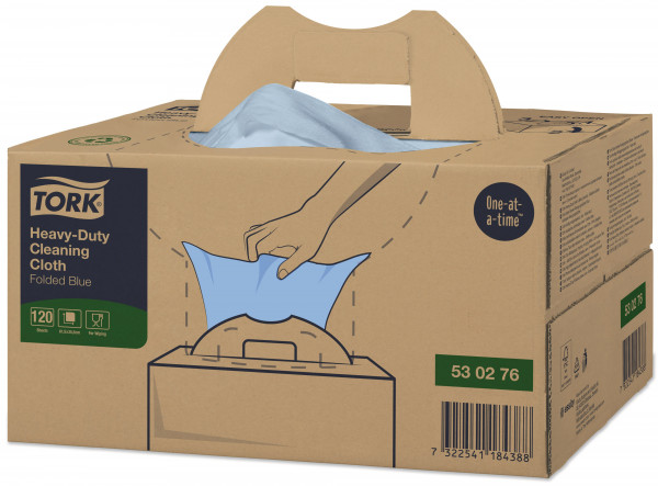 Gevouwen - Handy box W7 blauw Tork Gevouwen - Handy box W7 blauw Tork