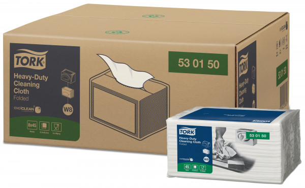 Gevouwen - Small pack W8 wit Tork Gevouwen - Small pack W8 wit Tork