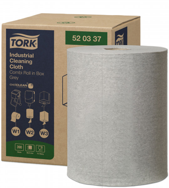 Combi rol in box W1/W2/W3 grijs Tork Combi rol in box W1/W2/W3 grijs Tork