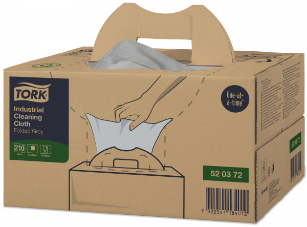Gevouwen - Handy-box W7 grijs Tork Gevouwen - Handy-box W7 grijs Tork