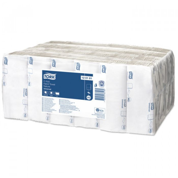 120281 Handdoek c-vouw 1 lgs 4608 st Tork