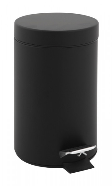 CB222203Z Pedaalemmer 3 l zwart met kunststof binnenemmer Vepa bins CB222203Z Pedaalemmer 3 l zwart met kunststof binnenemmer Vepa bins