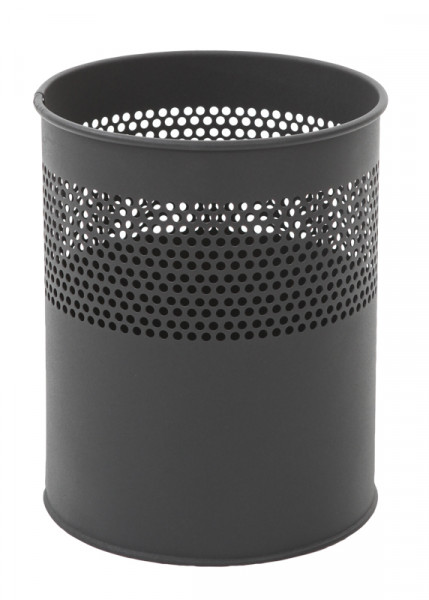 PA27051 Papierbak geperforeerd 10 l zwart Vepa bins PA27051 Papierbak geperforeerd 10 l zwart Vepa bins