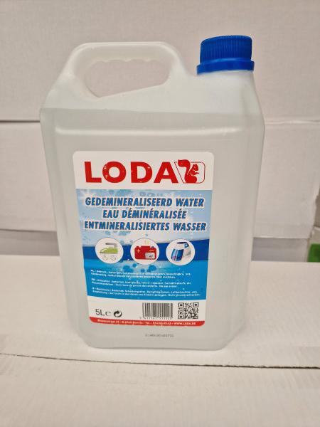 Gedemineraliseerd water 3x5l Loda