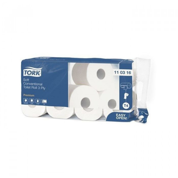 Tork 3 lgs toiletpapier 72 rol Tork Tork 3 lgs toiletpapier 72 rol Tork