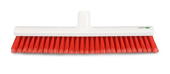 718502N Hygienic veegborstel gepluimd rood 40 cm Bo Brush