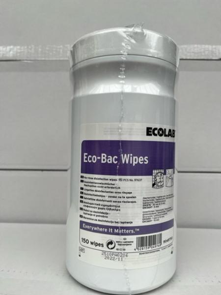 Eco-Bac wipes Ecolab