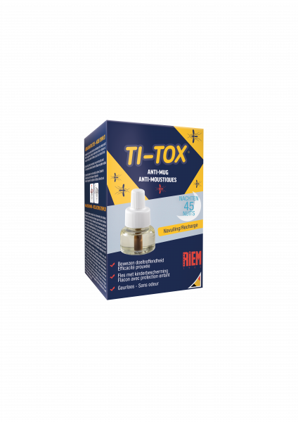 Ti-Tox anti-mug vloeibare navulling Riem Ti-Tox anti-mug vloeibare navulling Riem