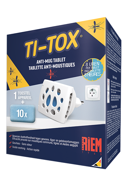 Ti-tox anti-mug tablet starter kit Riem Ti-tox anti-mug tablet starter kit Riem