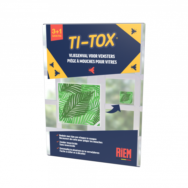 Ti-tox vliegenval voor vensters bladeren Riem Ti-tox vliegenval voor vensters bladeren Riem
