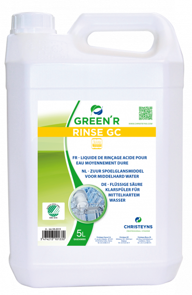 Green r rinse GC Christeyns Green r rinse GC Christeyns