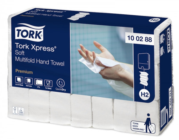 100288 Tork express interfold premium handdoek Tork 100288 Tork express interfold premium handdoek Tork