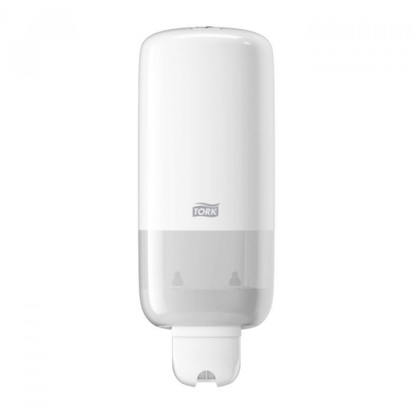Tork vloeibare en sprayzeep huidverzorgingsdispenser wit S1/S11 Tork Tork vloeibare en sprayzeep huidverzorgingsdispenser wit S1/S11 Tork