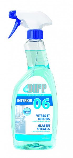 Dipp 06 Glas en spiegel reiniger 750 ml spray Innovis
