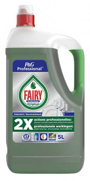Dreft Fairy Professional Regular Afwasmiddel 2x5l Procter en Gamble Dreft Fairy Professional Regular Afwasmiddel 2x5l Procter en Gamble