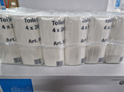 Toiletpapier 200 vel, 2 lgs, wit recycle 48 rol Bewima
