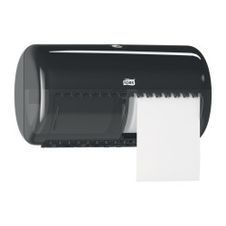 Tork traditioneel toiletpapier dispenser zwart T4 Tork
