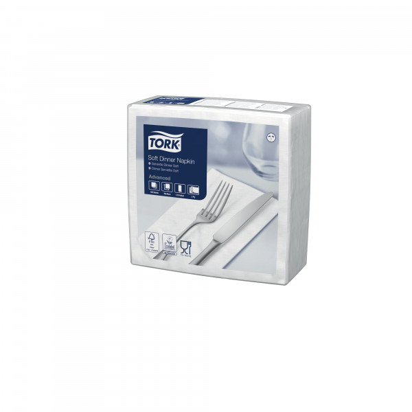 Dinnerservet 3-lgs 1/8 vouw 1200 st Tork Dinnerservet 3-lgs 1/8 vouw 1200 st Tork