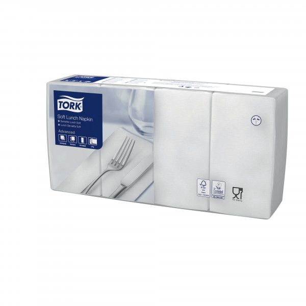 Tork Lunchservet 3-lgs 1/8 vouw Tork Tork Lunchservet 3-lgs 1/8 vouw Tork